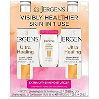 Jergens Ultra Healing Extra Dry Skin Moisturizer - 21 Fl Oz (Pack of 2)