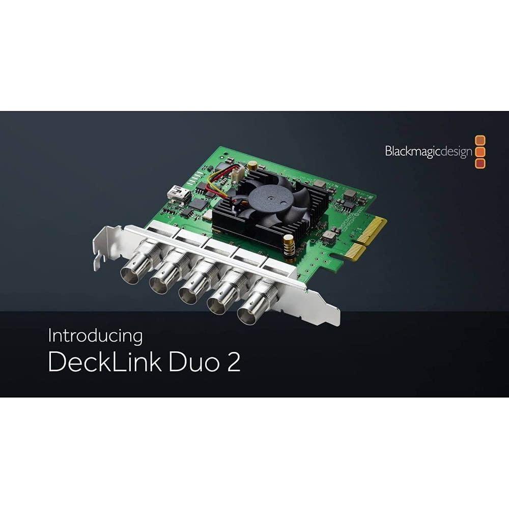 Blackmagic Design DeckLink Duo 2 4ch SDI Playback and Capture Card BMD-BDLKDUO2