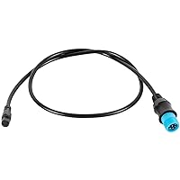USSKYBOY 0101271900 8-pin Transducer to 4-pin Sounder Adapter Cable for ECHOMAP Series, for Striker Series