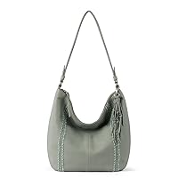 The Sak Sequoia Hobo Bag - Premium Large Leather Women's Handbag for Everyday & Travel - Durable Purse With Zipper Pocket