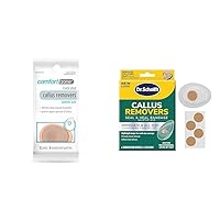 Comfort Zone Callus Removers with Salicylic Acid, 8 Patches + Dr. Scholl's Callus Remover Bandages, 4ct