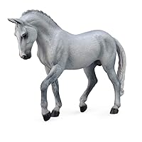 Horse Life Trakehner Grey Stallion Toy Figure
