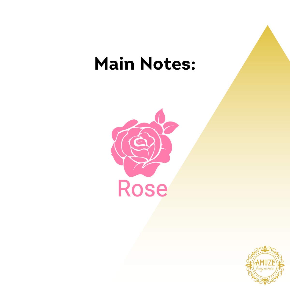 Amuze Fragrance Damascus Rose, 12 ml - METAL | Premium Perfume Oil | Attar Oil | Alcohol-Free | Vegan & Cruelty-Free