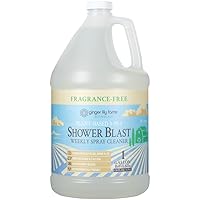 Botanicals Plant-Based 3-in-1 Shower Blast Weekly Spray Cleaner, 100% Vegan & Cruelty-Free, Fragrance-Free, 1 Gallon (128 fl. oz.) Refill