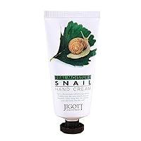 Real Moisture Snail Hand Cream 100ml/3.38fl.oz - Excellent Hydration Hand Cream (Snail)