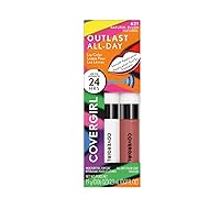 Covergirl Pride Outlast All-Day Lip Color With Topcoat, Natural Blush