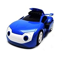 Power Battle Watch Shooting Car Power Coin Battle TV Animation Character Toy Cars (Bluewill)