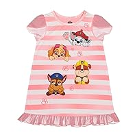 Paw Patrol Girls' Nightgown, Soft & Cute Pajamas for Kids
