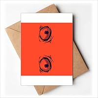 Crazy Mad Insane Daftness Eyes Greeting Cards You are Invited Invitations