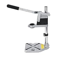 Workbench Base Cup, Drill Stand, Electric Drill Holder with Clamp for Shop or Home Use with Base Stand Drill Holder Table Stand for Drill