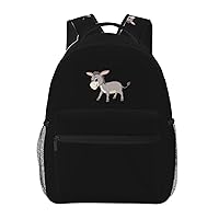 robot donkey Printed Lightweight Backpack Travel Laptop Bag Gym Backpack Casual Daypack