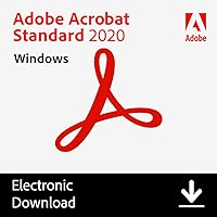 Adobe Acrobat Standard 2020 | PC Code Adobe Acrobat Standard 2020 | PC Code Code (PC) CD (PC)