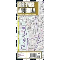 Streetwise Amsterdam Map: Laminated City Center Street Map of Amsterdam, Netherlands (Michelin Streetwise Maps)