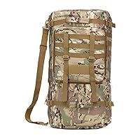 Tactical Combat Camouflage Bag Outdoor Sports Pack Hiking Rucksack Knapsack Molle 60L Backpack