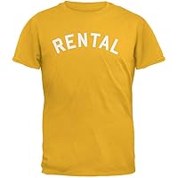Old Glory Rental Inspired by Frank Zappa Gold Adult T-Shirt - 2X-Large
