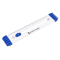 Pain Scale Ruler, Pain Scale Ruler Practical Pain Ache VAS Testing Record Scale Ruler Muscle Measure Gauges Tools Perfect for Hospital