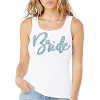 Bride & Bridal Tank Tops - Bridesmaid Maid of Honor Bachelorette Party Entourage Shirts