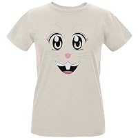 Anime Rabbit Face Usagi Natural Womens T-Shirt