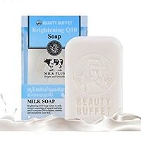 BEAUTY BUFFET MILK PLUS BRIGHTENING Q10 SOAP (100 G)