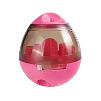 Interactive Treat Dispensing Slow Feeder Pet Treat Ball Funny Tumbler Training Toy for Small Cats Dog Treat Toy Ball