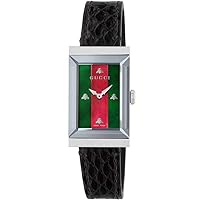 Gucci G-Frame Green and Red Mother of Pearl Dial Ladies Watch YA147403