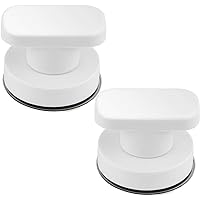 2 Pack Strong Suction Cup Drawer Glass Mirror Wall Tile Handle Bathroom Bathroom Door Handle Glass Door Handle Suction Handle and Handle