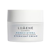 Lumene [Lähde Hydration Recharge Overnight Facial Cream - Lightweight, Hydrating Face Cream with Hyaluronic Acid, Arctic Spring Water + Nordic Birch Sap - Reinforces Natural Moisture Barrier (50 ml)