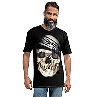 Icon Skull Men's/Women's Sublimation T-Shirt by Ross Farrell