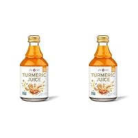 Fiji Turmeric Juice by The Ginger People, 8 oz Glass Bottle (Pack of 2)