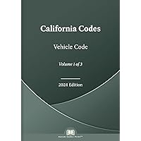 California Vehicle Code 2024 Edition (Volume 1 of 3) California Vehicle Code 2024 Edition (Volume 1 of 3) Kindle Paperback