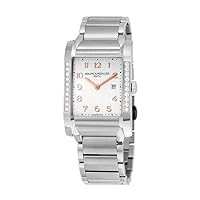 Baume & Mercier Women's MOA10023 Hampton Analog Display Quartz Silver Watch