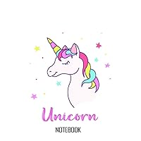 Unicorn Notebook-Wide Ruled Paper Notebook Journal Nifty Wide Blank Lined Workbook for Teens Kids Students Girls for Home School College for: ... Do List Notebook, Daily Organizer, 114 Pages
