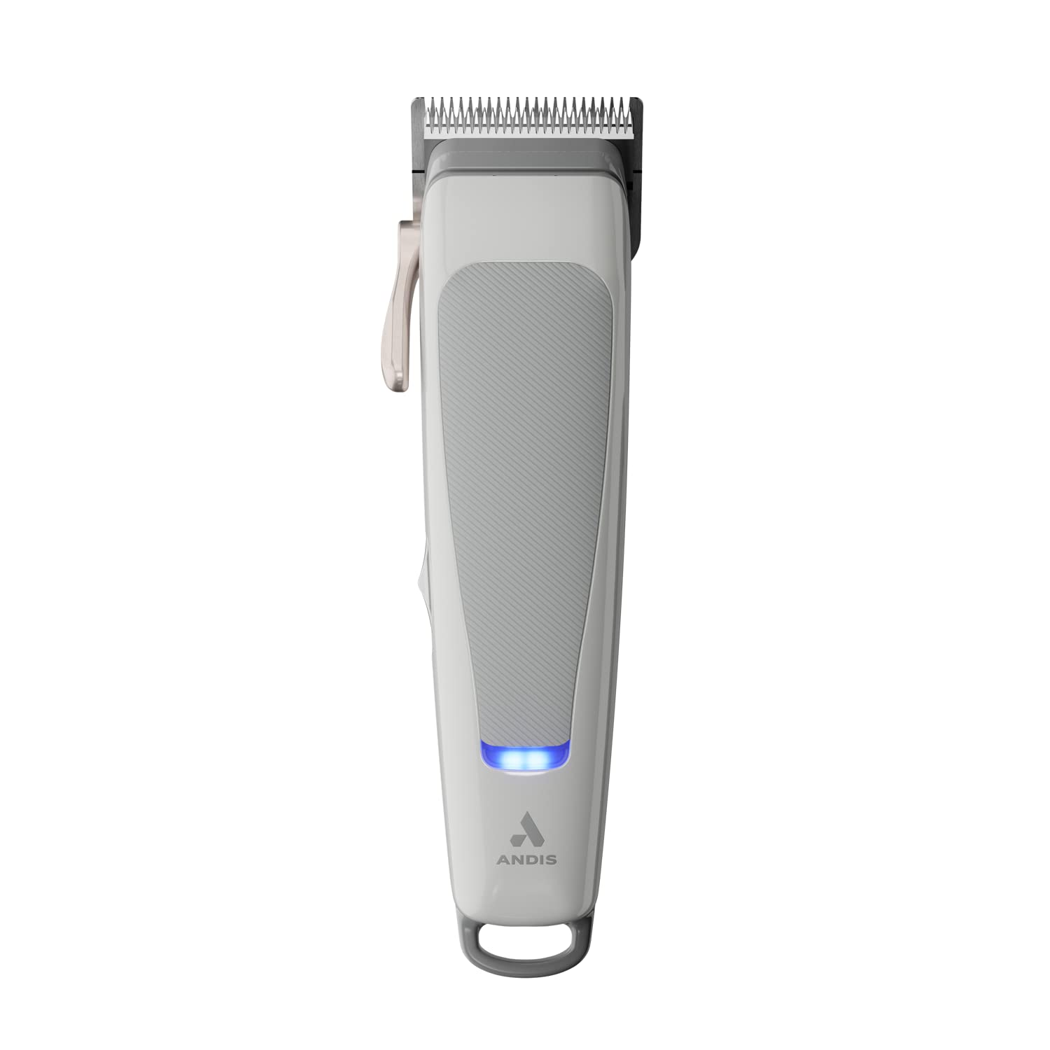 Andis 86100 reVITE Cordless Lithium-Ion Adjustable Taper Hair Cutting Clipper with Stainless Steel Blade - Gray