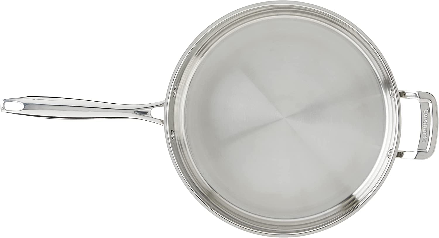 Cuisinart Professional Stainless Saute with Cover, 6-Quart
