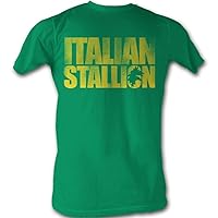 Rocky MGM Movie Italian Stallion Photo White Adult T-Shirt Tee
