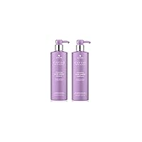 Alterna Caviar Anti-Aging Smoothing Anti-Frizz Shampoo and Conditioner Jumbo Set, 16.5oz each | Smooths Hair, Tames Frizz | Sulfate Free