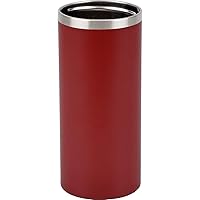 Wahei Freiz Fortec RH-1535 Can Holder, Long Lasting Cold Retention, 16.9 fl oz (500 ml), Earth Red, Vacuum Insulated Construction, Heat and Cold Retention, Can Cooler
