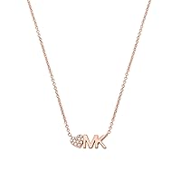 Michael Kors Rose Gold-Tone Necklace for Women; Necklaces for Women; Jewelry for Women