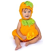 Dress Up America Baby Pumpkin Costume – Adorable Halloween Jack-O-Lantern Costume For Toddlers