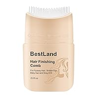 Hair Finishing Stick, Upgraded Hair Tamer Stick with Built-In Comb for Effortless Styling Refreshing Not Greasy Feel Shaping Gel Cream Hair Wax Stick Fixing Bangs Cream (2.8 Ounce (Pack of 1))