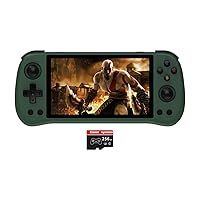 Portable Handheld Game Console Powkiddy X55, 5.5-inch HD, 16G+256Gwith 30000 Games, Birthday Gifts for Boys and Girls