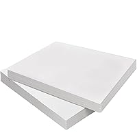 Pack of 24, Self-Adhesive Laminating Sheets, Clear Letter Size 9 x 12 Inches, 4