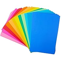 Hygloss Products Bright Colored Cardstock - 96 Sheets - 8.5x11 Card Stock Paper- 10-12 Bright Colors