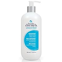 Body Drench Unscented Moisturizing Daily Lotion for All Skin Types, 16.9 Fl Oz