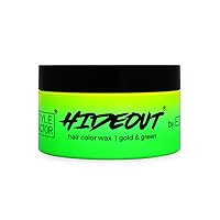 HIDEOUT Hair Color Wax 2-color (160ml / 5.4oz) (Gold & Green) EDGE BOOSTER HIDEOUT Hair Color Wax 2-color (160ml / 5.4oz) (Gold & Green)