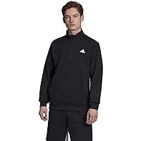 adidas Men's Must Have 3-stripes 1/2 Zip Sweatshirt