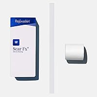 Rejuvaskin Scar Fx Silicone Sheeting - 1 Inch x 22 Inches Silicone Scar Tape for Abdominal Scars - Silicone Tape for Soften, Flatten, Reduce and Recover Scars - Physician Recommended - 1 Sheet