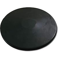 Black Rubber Discus - Practice 1 kilogram