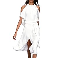 XJYIOEWT Wedding Guest Dresses for Women Long Floral,Womens Sexy Sleeveless Spaghetti Strap Backless Split Cocktail Long
