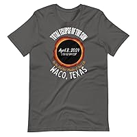 Waco Texas T Shirt Great North American Total Eclipse of The Sun April 8, 2024 Best Souvenir Gift Shirts
